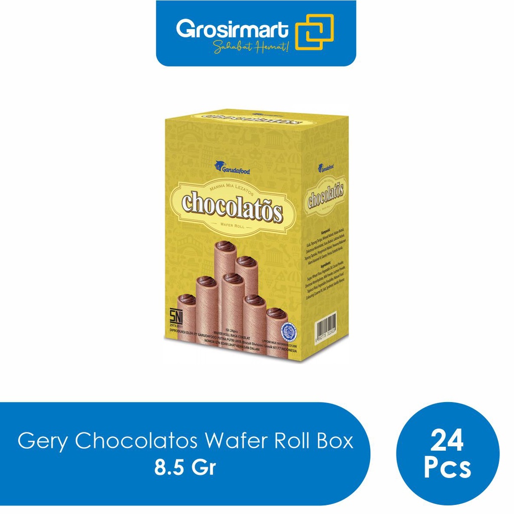 

Gery Chocolatos Wafer Roll Box