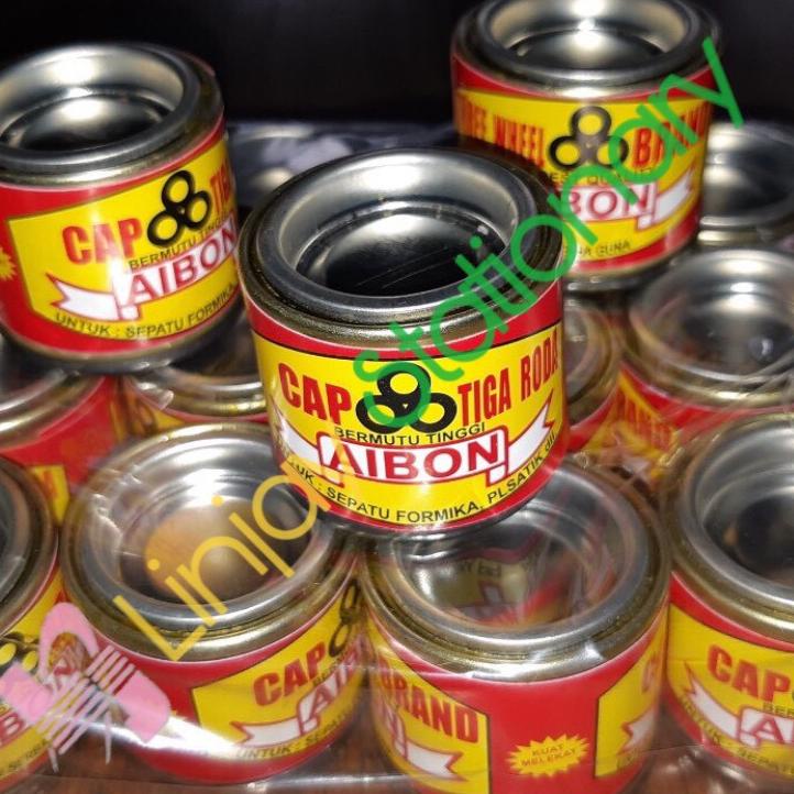 

[PRODUK JL0KL] (ISI 12) Lem Aibon TIGA RODA - Lem Aibon Kaleng Kecil - Lem Aibon MINI HAS