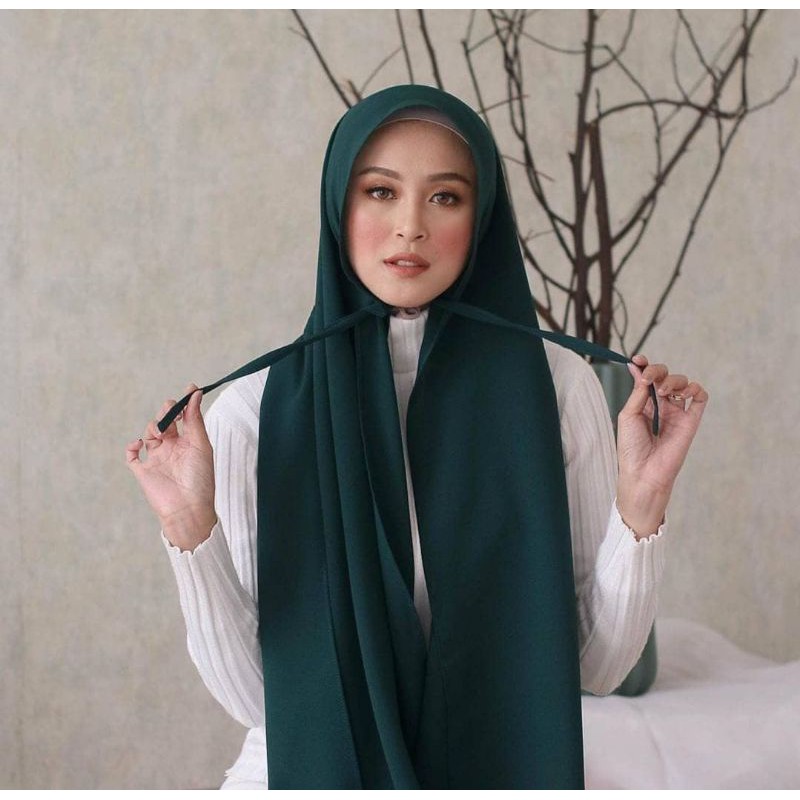 PASHMINA TALI / HIJAB INSTAN / FASHION / MUSLIMAH / PASMINA KARET