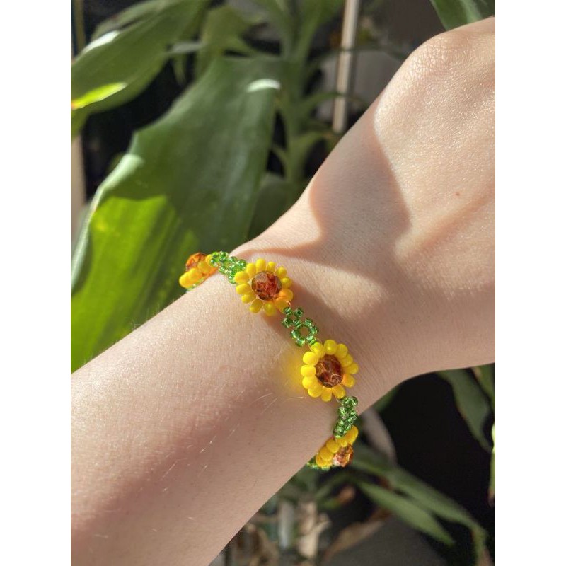 Gelang matahari / sunflower bracelet
