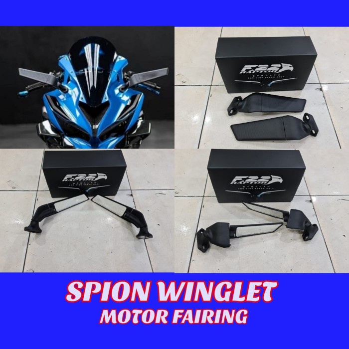 NEW Spion winglet Stealth kawasaki ninja 250 fi ZX25R n250fi 400 n250r