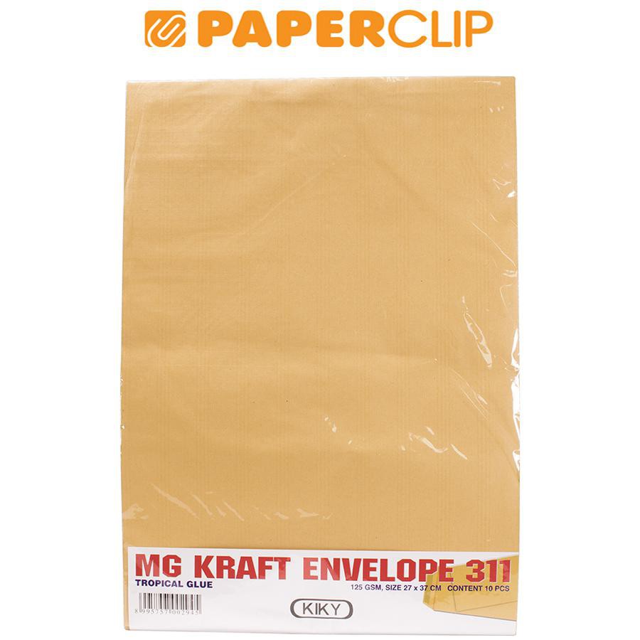 

AMPLOP COKLAT KIKY 311@10 125G POLOS LEM