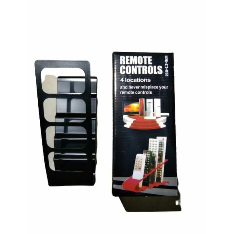 Remote Control Stand Holder Rack / Rak Tempat Penyimpan Remote TV AC DVD