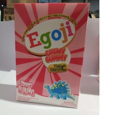 Vitamin C Egoji Chewy Gummy Isi 10 Butir