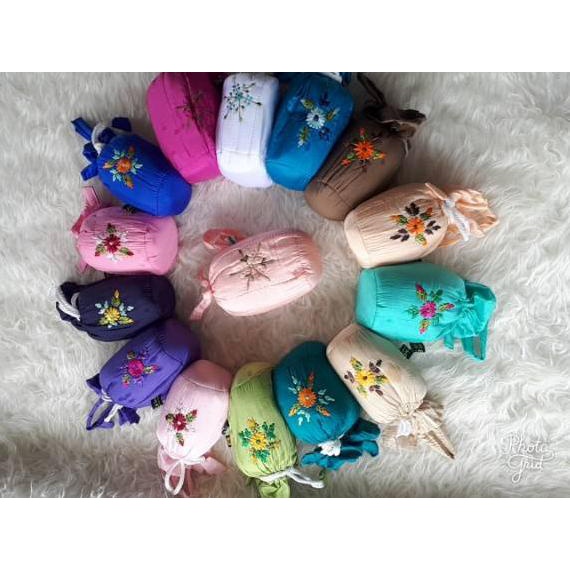 ✫ MUKENA TERUSAN PARASUT BORDIR ✽