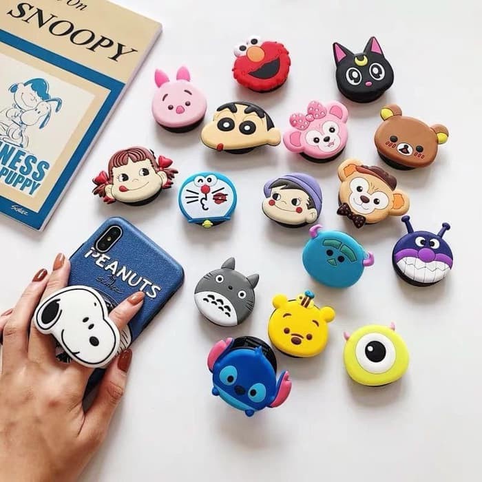 POP SOCKET / POPSOCKET HANDPHONE KARAKTER LUCU