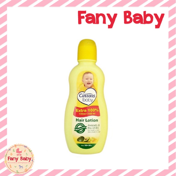 CUSSONS BABY HAIR LOTION AVOCADO PRO VIT B5 100ML