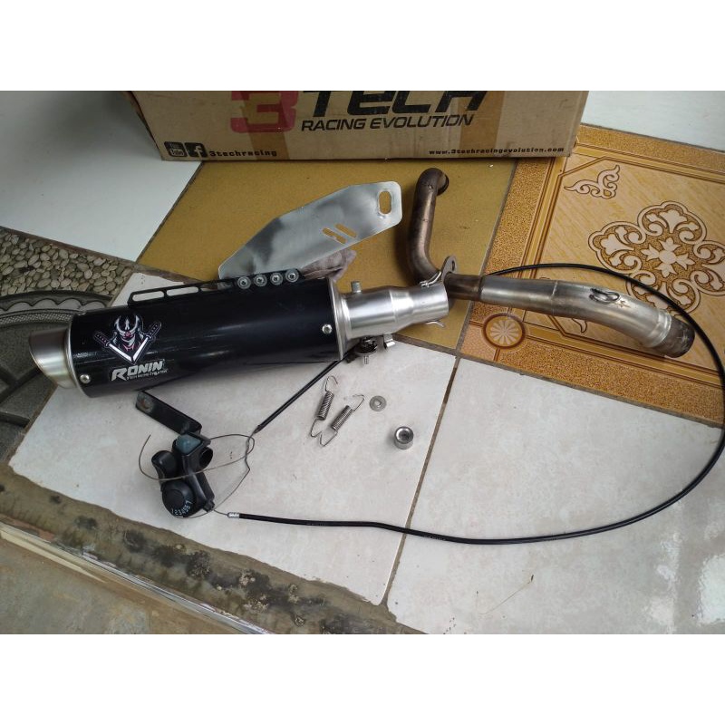 Jual Knalpot 3tech Ronin Katana Se Matic 110cc Full System 3 Suara Shopee Indonesia 1764