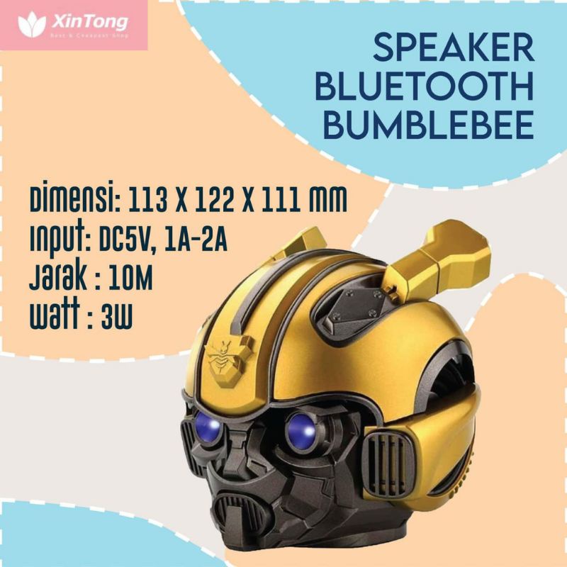 speaker ld 18 robot transformers speaker bluetooth wireless