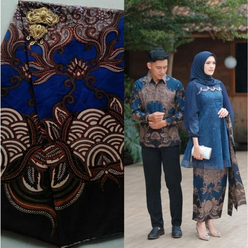 Kain batik printing motif gajahmada kain batik meteran bahan baju kain meteran batik Pekalongan kain