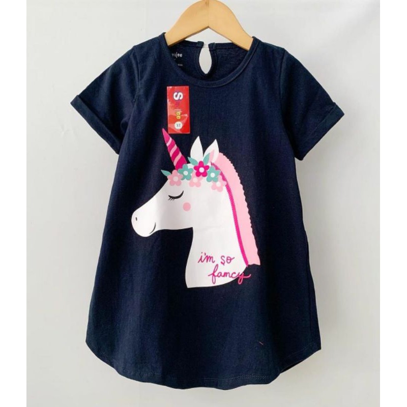 Dress Anak Smilee Sablon Dress Anak Lucu