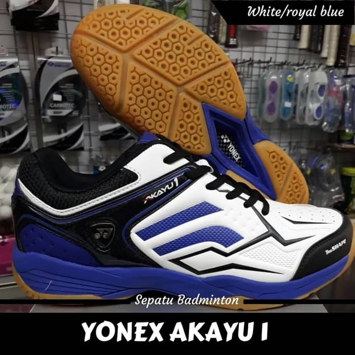 Sepatu Badminton Yonex Akayu1 Warna Biru - Sepatu Bulu Tangkis Pria - -