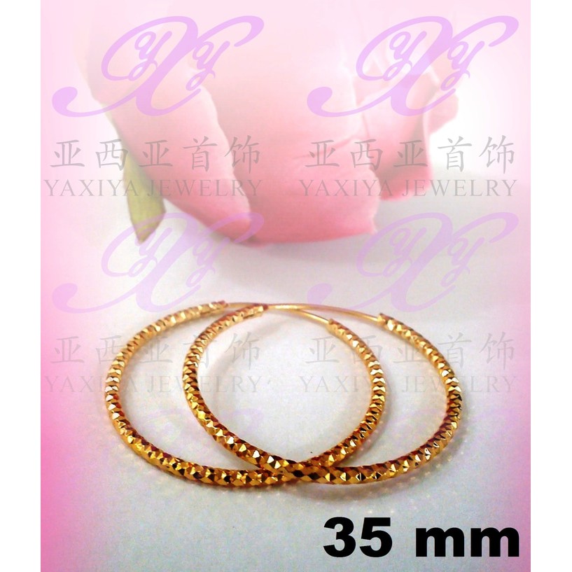 Anting gipsy gold 18K