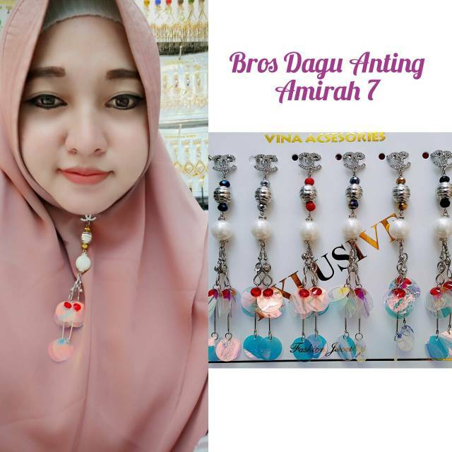 ISI 6PCS BROOCH DAGU AMIRAH 11