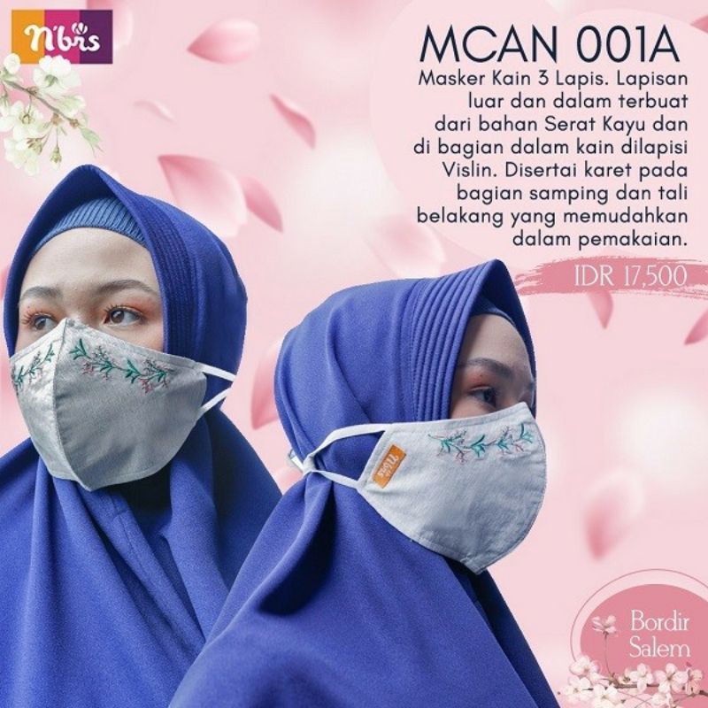 MASKER KAIN 3 LAPIS NIBRAS MCAN 001A