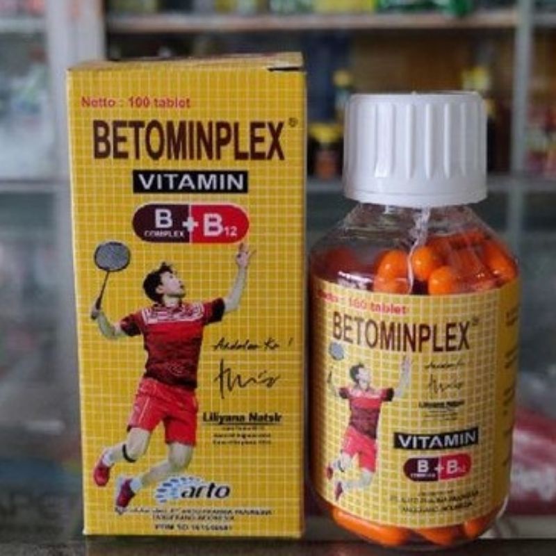 BETOMINPLEX Vit. B Complex + B12 isi 100 Tablet