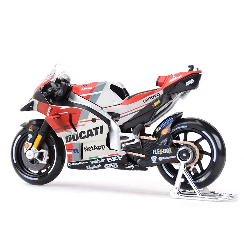 Maisto Miniatur Motor Balap Ducati Dovi 04 Motogp 2018 Skala 1 : 18