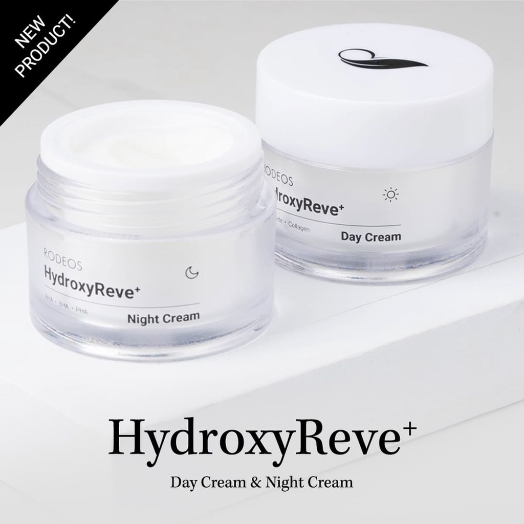 Rodeos HydroxyReve+ Day Cream Night Cream AHA-BHA-PHA 30 Gram