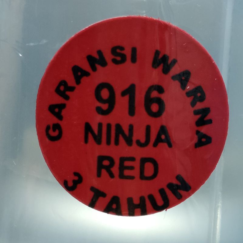 Pilok Pilox Cat Semprot MTR ARTONE Ninja Red 916 Merah Ninja 300cc Ukuran Besar Tahan Bensin Semprotan Bisa diputar Miring dan Lurus ( Horizontal dan Vertical)