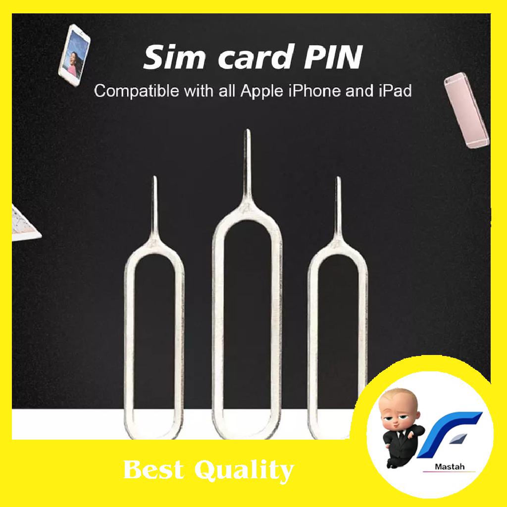 mtsh* Sim Card Ejector Handphone - Jarum Tusuk Sim Card - Sim card Injector jarum pin tusukan sim