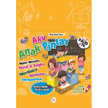 

Buku Hapus Tulis Aku Anak Pintar : Dapat Dihapus dan Ditulis Ulang