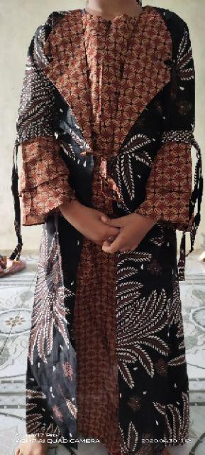 Couple Batik Keluarga Gamis Lonceng Model Jazz Gamis Jazzy Couple Gamis Batik Kerah Jazz Batik Murah