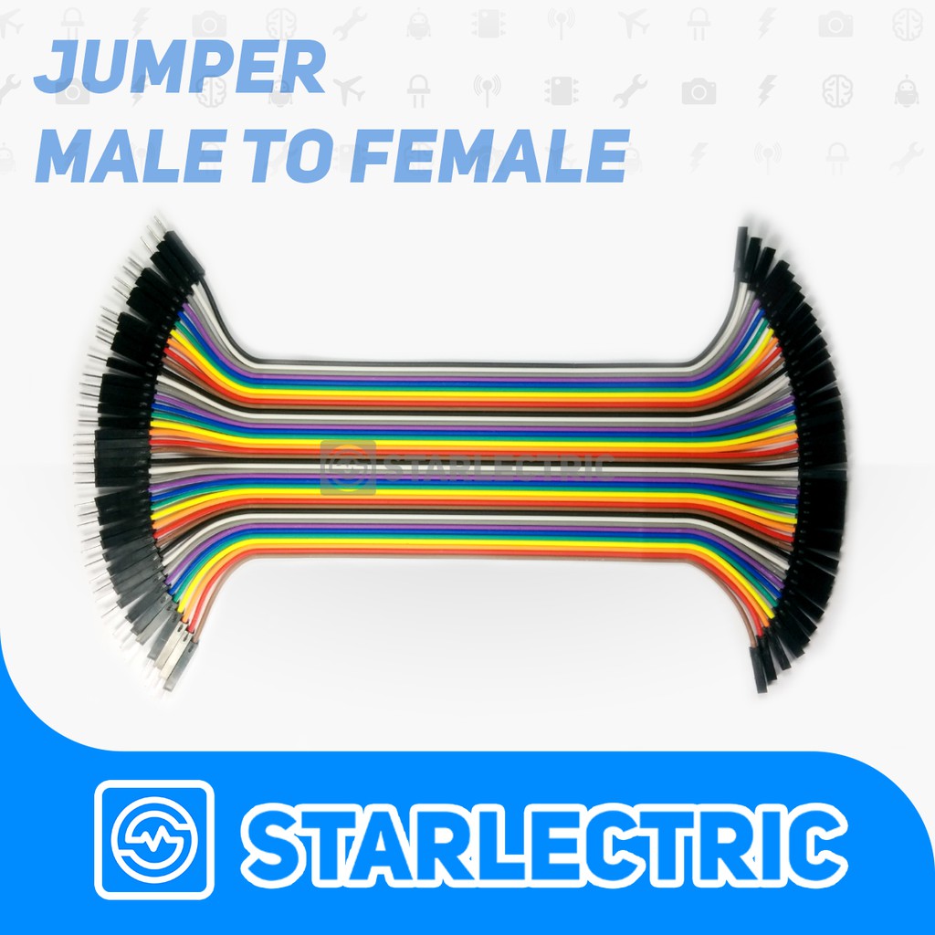 Male to Female Kabel Jumper