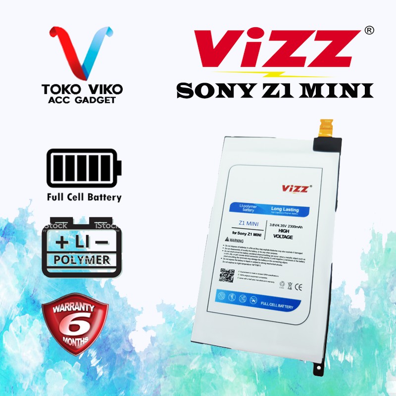 Baterai SONY EXPERIA Z1 MINI Original Vizz Indonesia