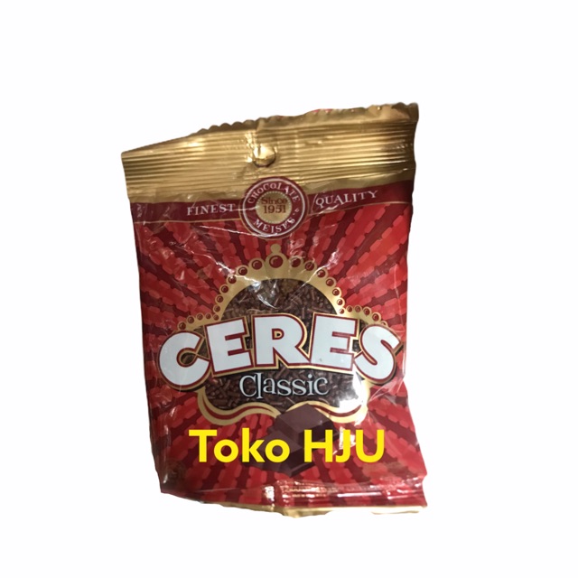 

Ceres classic coklat tabur 90gram