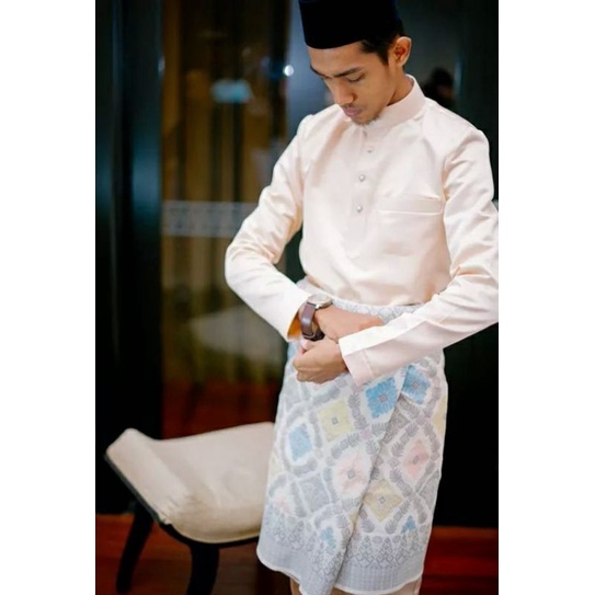 Baju Melayu Setelan Teluk Belanga/Stelan Muslim/Baju Kurung Malaysia