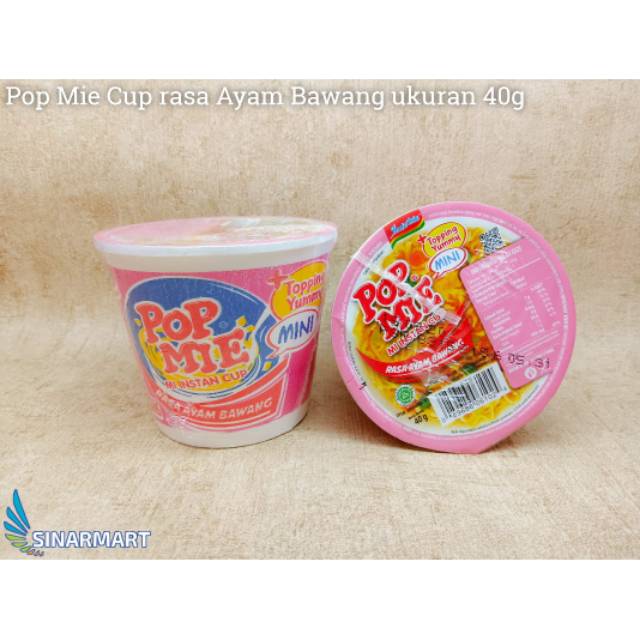 

POP MIE MINI 40G