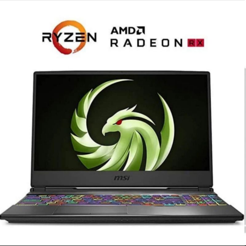 MSI Gaming Laptop Alpha 15 A3DDK-060ID Notebook Gaming 2nd Second Preloved