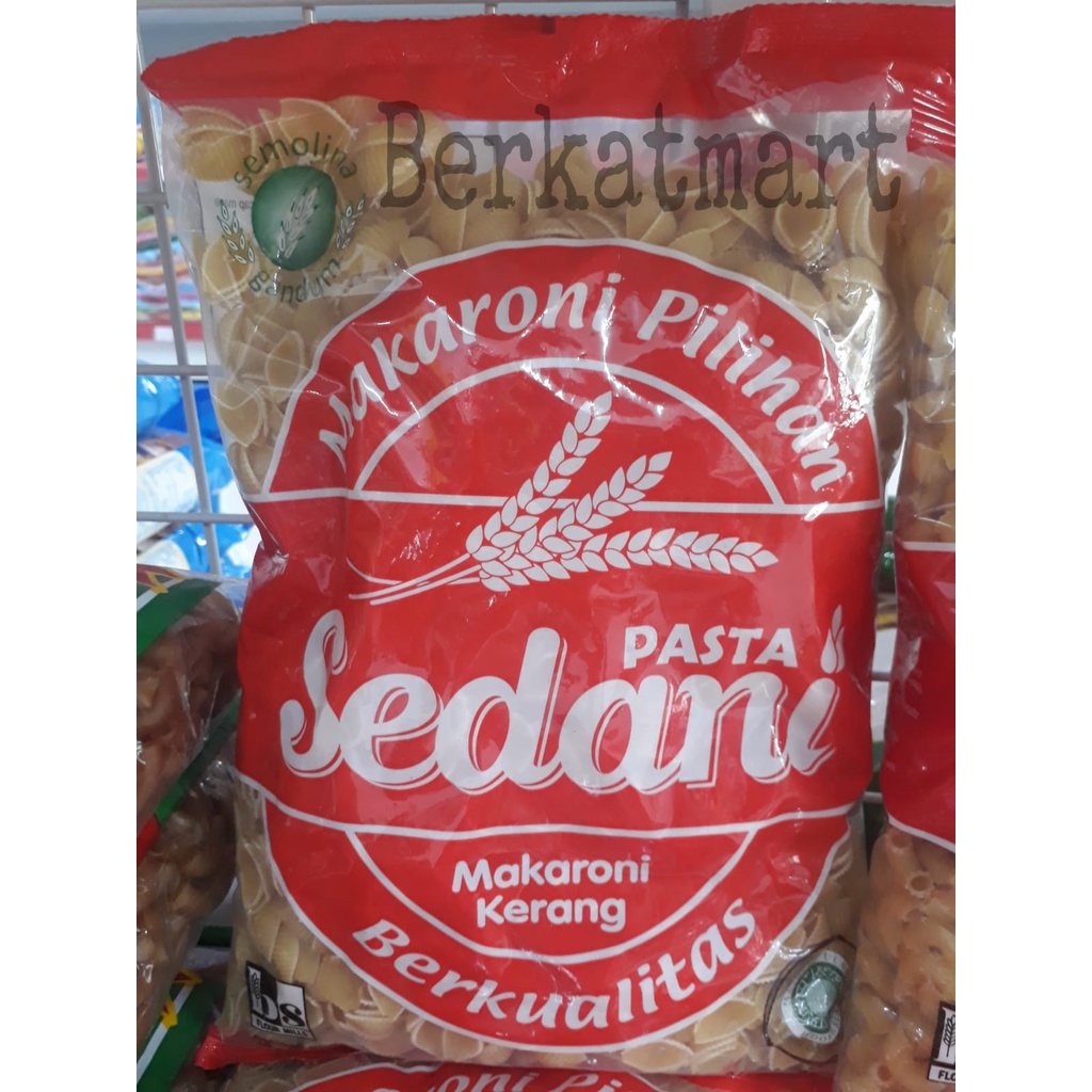 Sedani Makaroni Kerang Pasta bentuk Kerang Macaroni 1kg