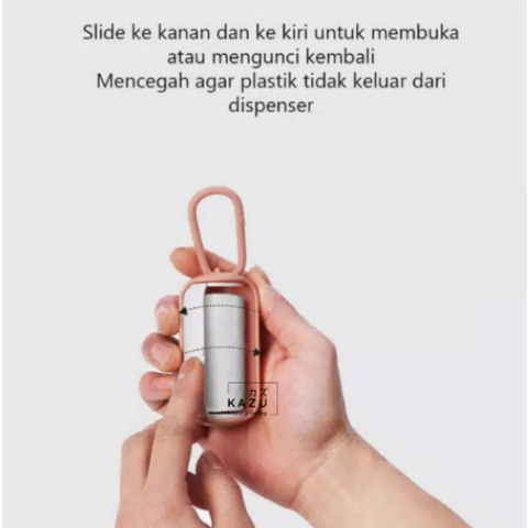 LITTLE MOLLY | Dispenser Kantong Sampah Portable Poop Pet Popok Diapers Plastik Kotoran Serbaguna