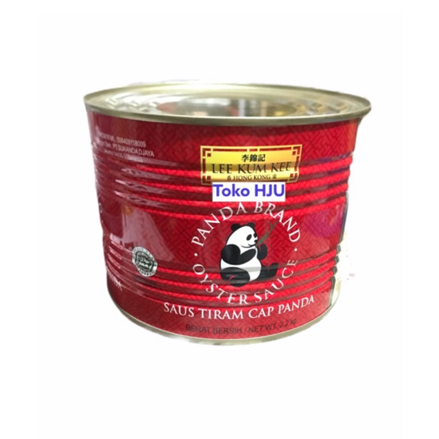 

Saus Tiram oyster Panda brand (lee kum kee Kaleng) LKK