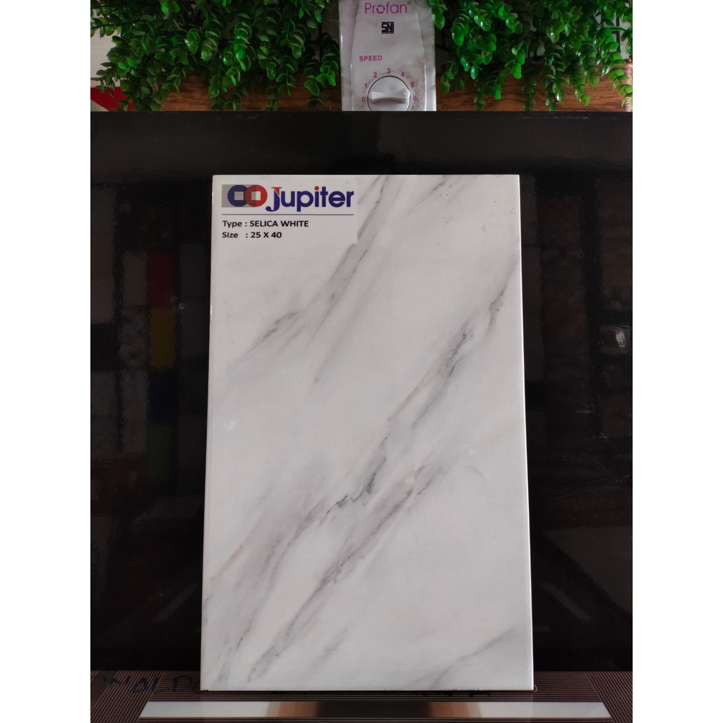 Keramik Dinding - Jupiter Selica White 25x40
