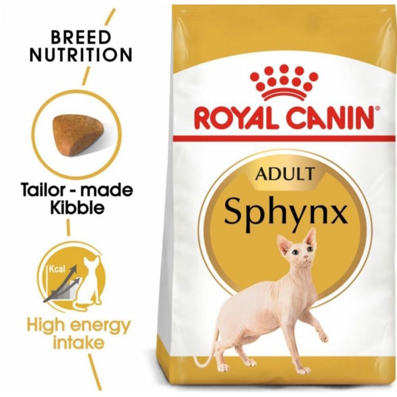 Royal Canin Sphynx Adult 2kg Makanan Kucing Kering Sphynx