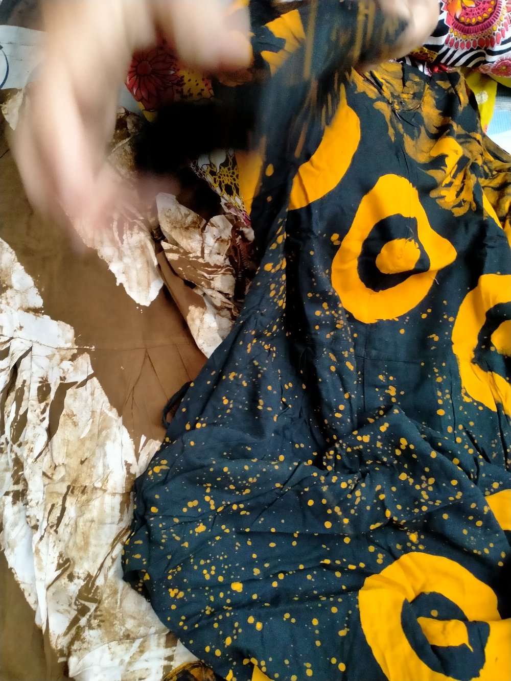 Gamis Batik Malaman 100% Rayon Super