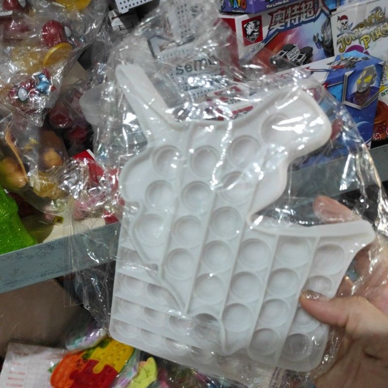 Mainan Pop It Popit Fidget Push Bubble Penghilang Stress Murah-POP IT UV