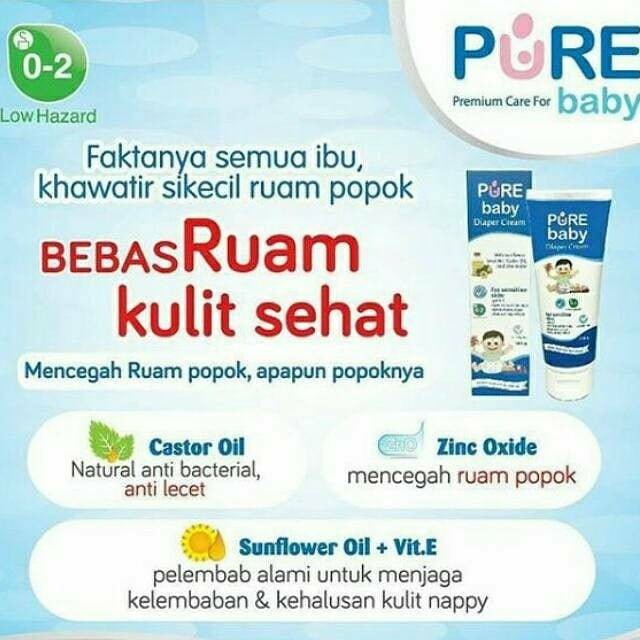 Purebaby Diaper Cream 100gr