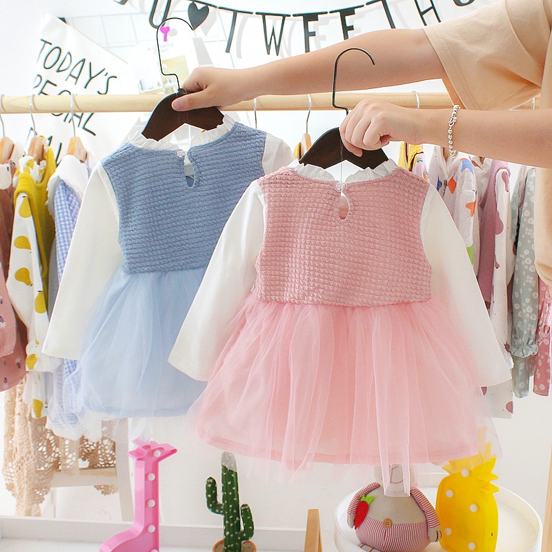 0-3TAHUN DRESS ANAK PEREMPUAN / DRESS BAYI PEREMPUAN / DRESS BABY GIRL IMPORT /DRESS PESTA ANAK BAYI