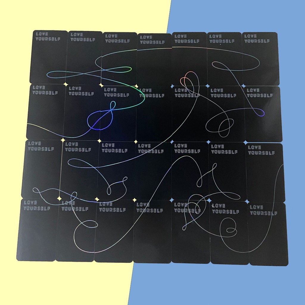 Kartu Pos Desain BTS LOVE YOURSELF Tear