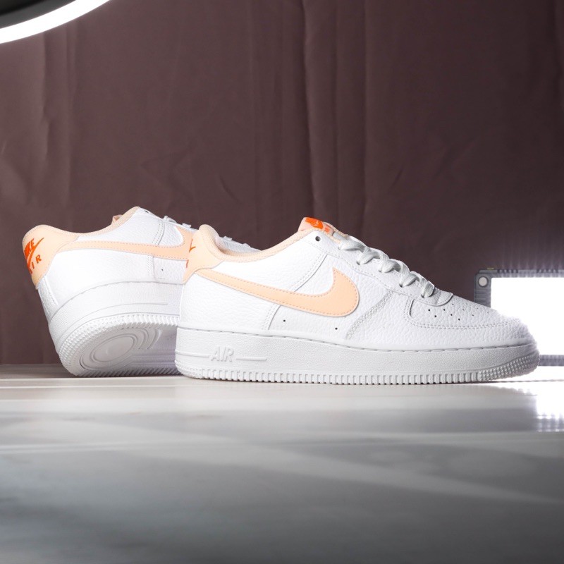 Nike AF1 White Peach