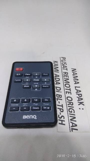 REMOTE REMOT PROJECTOR PROYEKTOR BENQ KECIL ORIGINAL ASLI