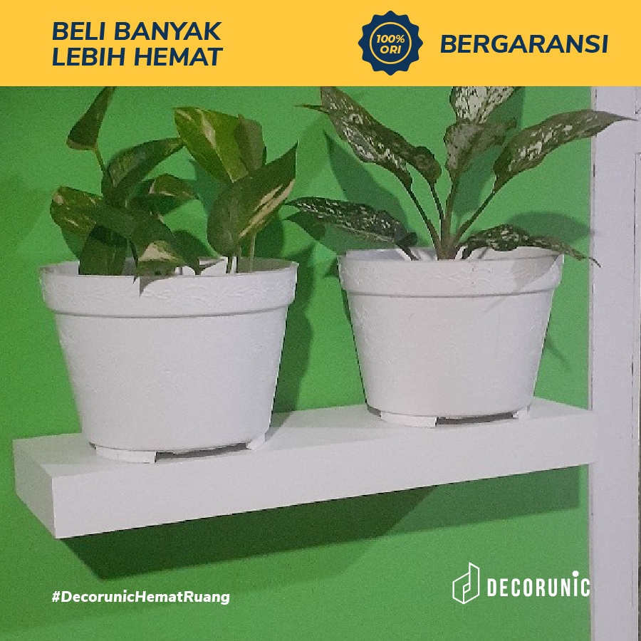 [Decorunic] Floating Shelf - Rak Dinding Minimalis ukuran 30 cm