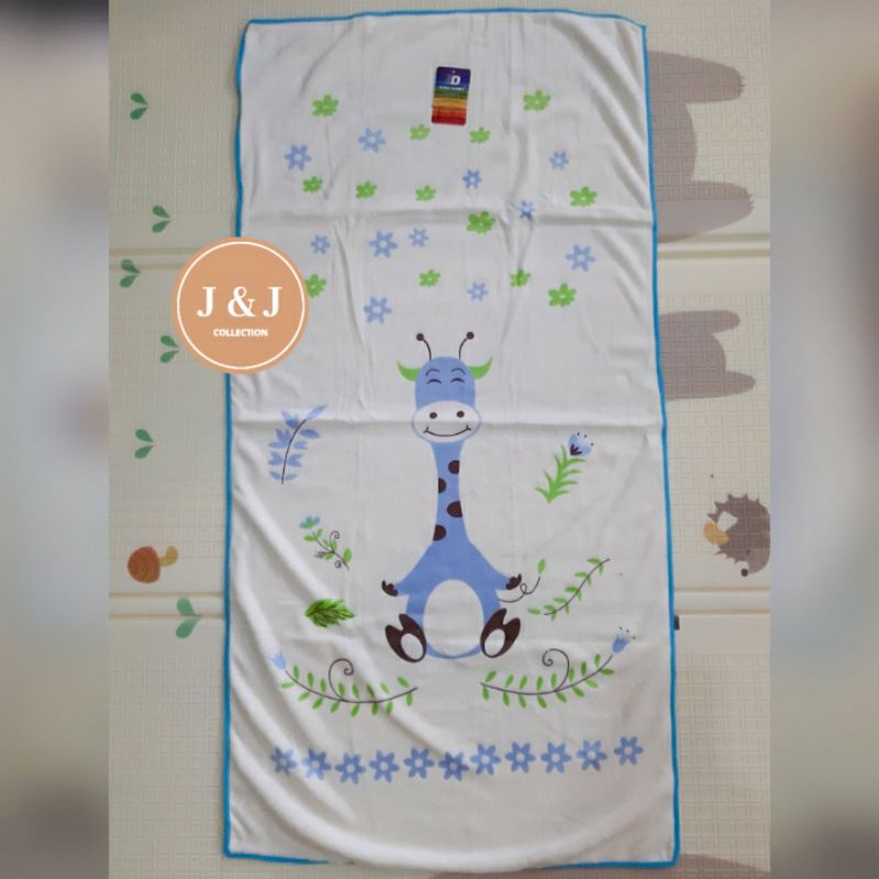 Handuk Bayi microfiber 100 x 50 cm merk David Palmer