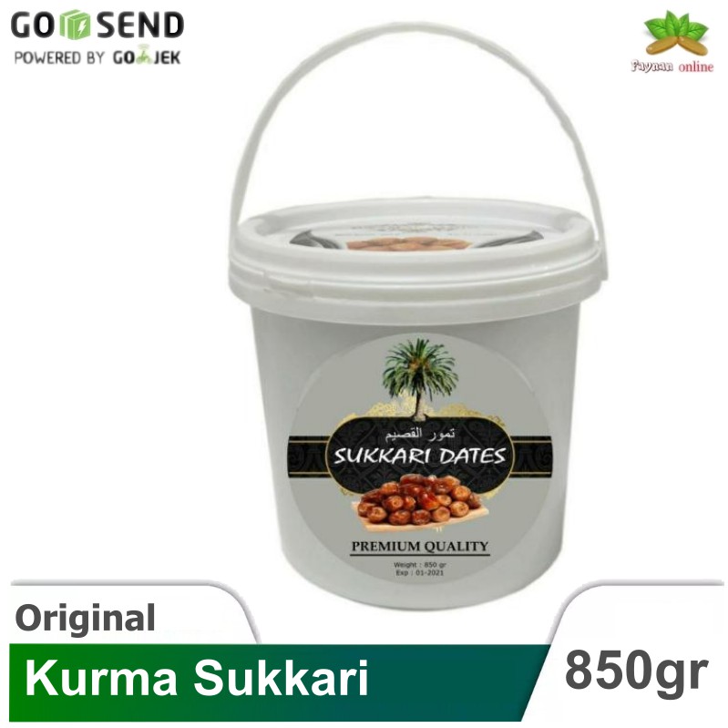 

Kurma Sukkari AL Qassim Premium Quality Sukkari Dates Kurma Sukari Basah Kemasan Eksklusif