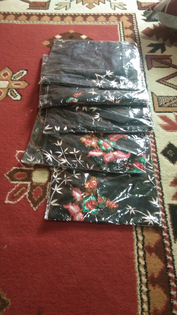 Bebas Pilih Baju Couple Batik Couple Keluarga Sania Ruffle Ori Ndoro Jowi Dnt Motif Bambu