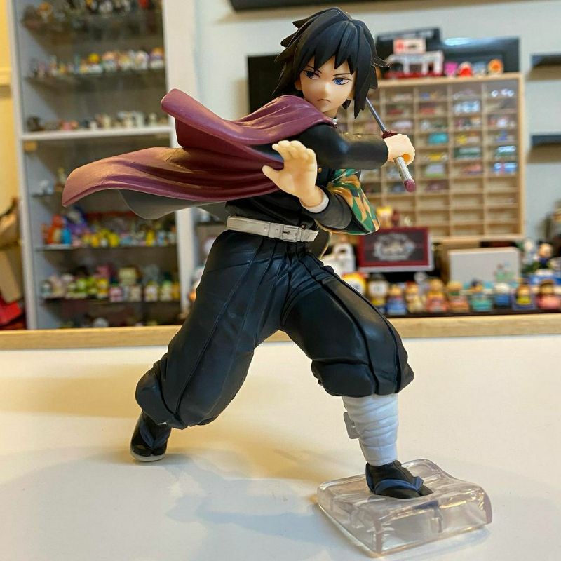 Action Figure Giyu Tomioka Kimetsu No Yaiba Ichiban Kuji Ni Prize A