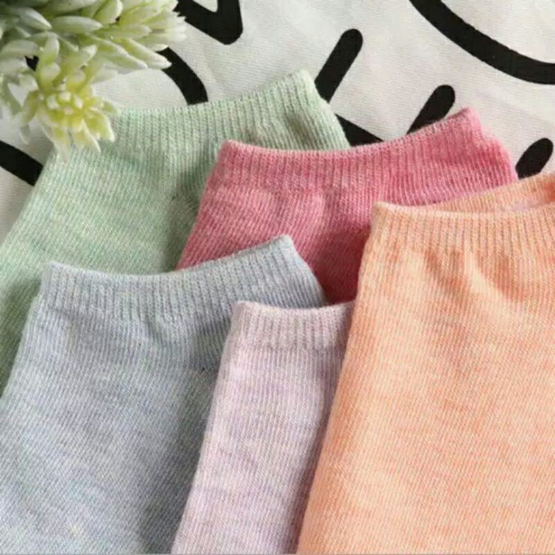 kaos kaki polos bahan spandek